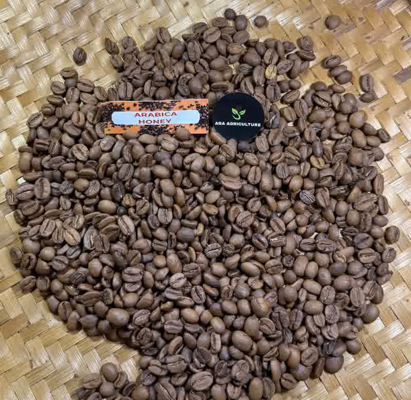 Roasted bean Arabica Honey