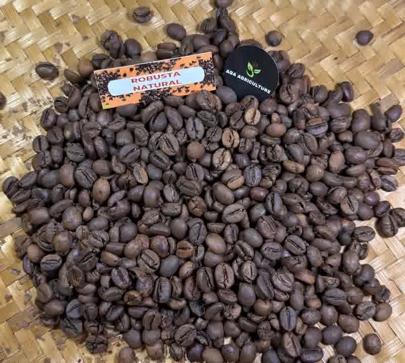 Roasted bean Robusta Natural